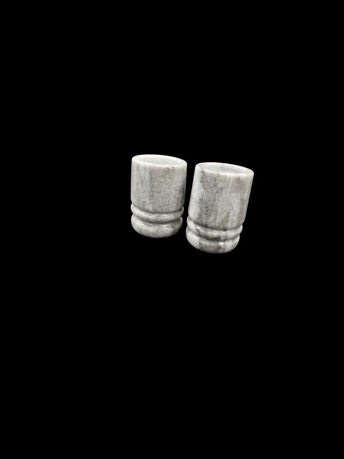 Handcrafted Natural Marble Bathroom Accessories Set - Elegant 5-Piece Bath Collection For Modern Luxury Bathrooms